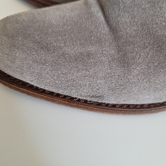 Gravity Pope Grey Suede Ankle Boots 👢 👌 😍 Size 7.5 - Picture 6 of 13